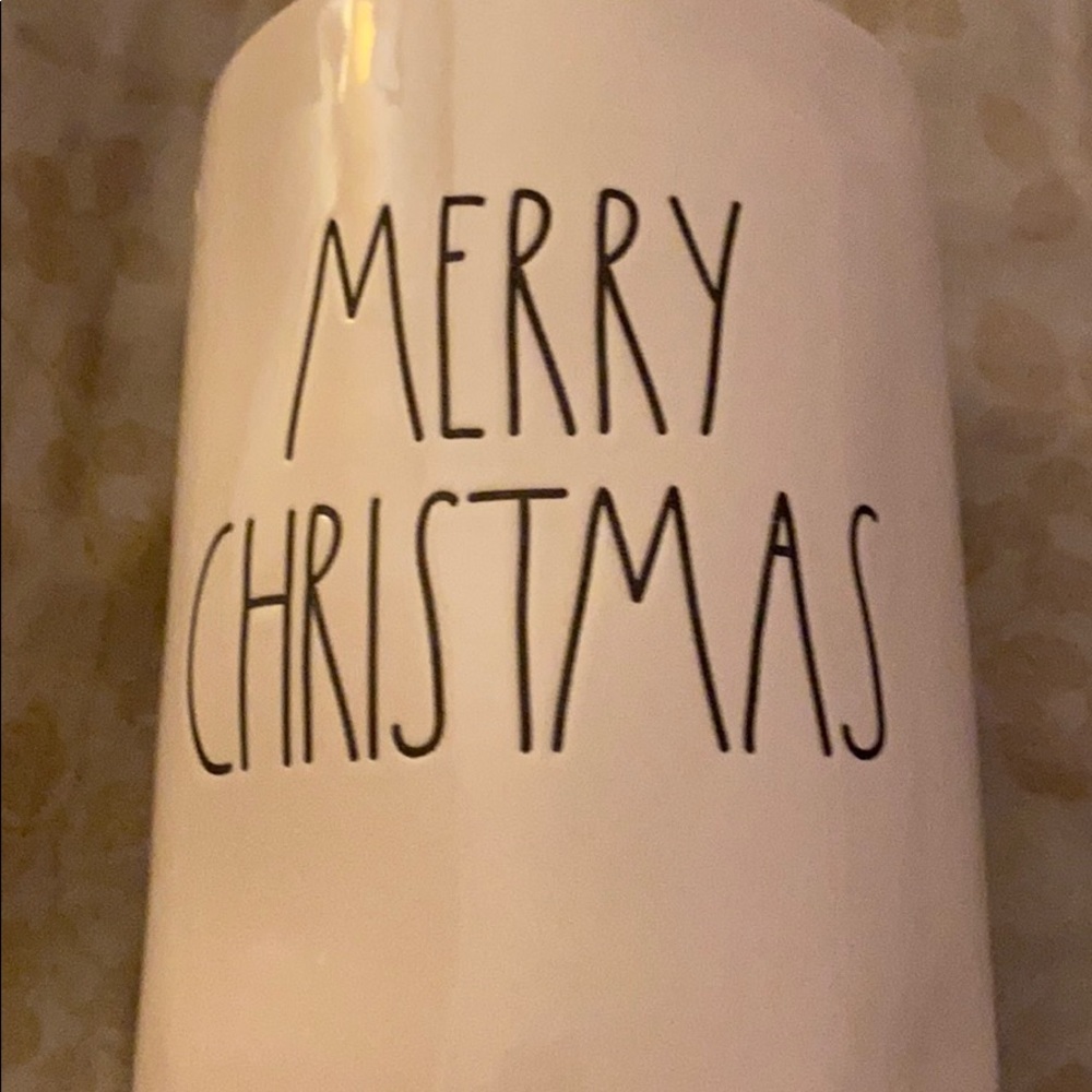 Rae Dunn Christmas candle